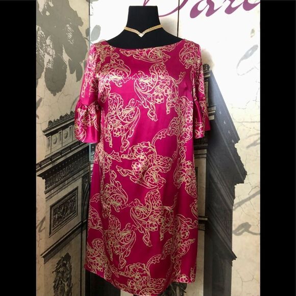 Beautiful silk dress by Nine West in size 8 - Picture 1 of 3